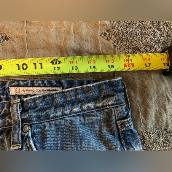 Free People Anthropologie Adriano Goldschmied Denim Skirt AG Jeans - Picture 6 of 10